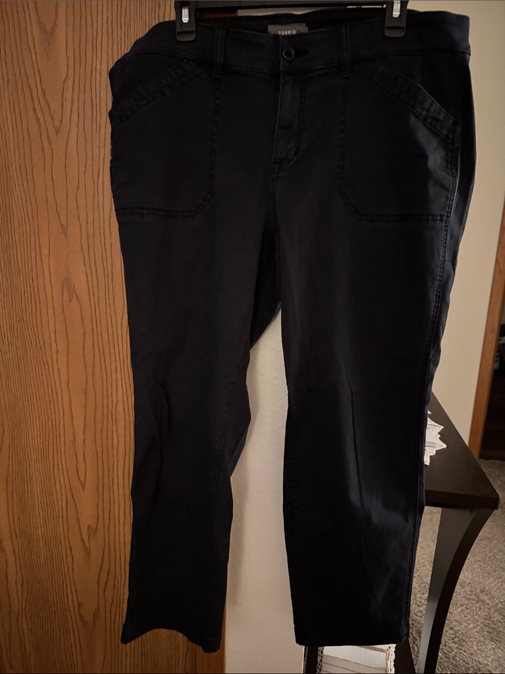 torrid Black Straight Leg Jeans